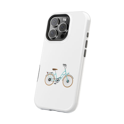 Charming Bicycle Magnetic Tough Case, Fun Phone Cover, Bike Lover Gift, Unique Mobile Accessory, Perfect for Fall and Spring Adventures