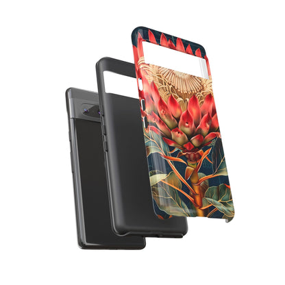 Tough Cases: Vibrant Floral Phone Case, Tough Phone Covers, Floral Art Cases, Nature Design Accessories, Gift for Nature Lovers