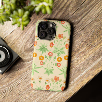 Floral Tough Cases | Stylish Phone Cover, Durable Protective Case, Gift for Her, Spring Accessories, Nature Lover