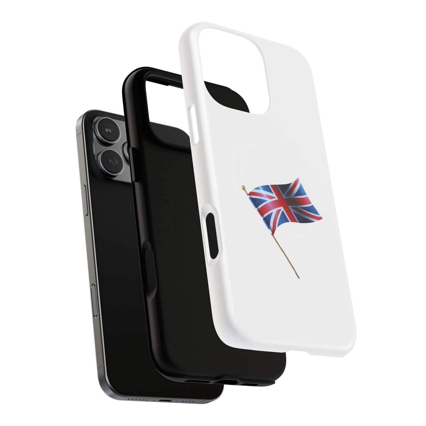 Union Jack Tough Magnetic Phone Case, Stylish Phone Cover, Unique Gift, Durable Phone Protector, British Flag Case, Travel Accessory