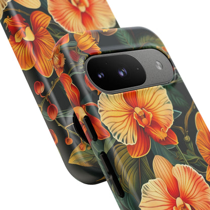 Floral Phone Case - Tough Cases, Protective Cover, Gift for Her, Smartphone Accessory, Floral Design, Nature-Inspired