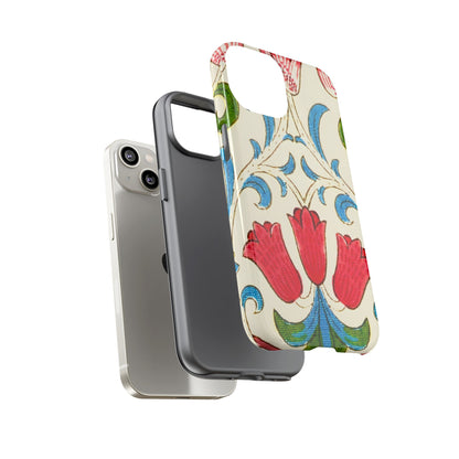Floral Phone Case - Tough Cases | Stylish Protection, Gift for Her, Boho Phone Cover, Spring Accessory, Cute Tech