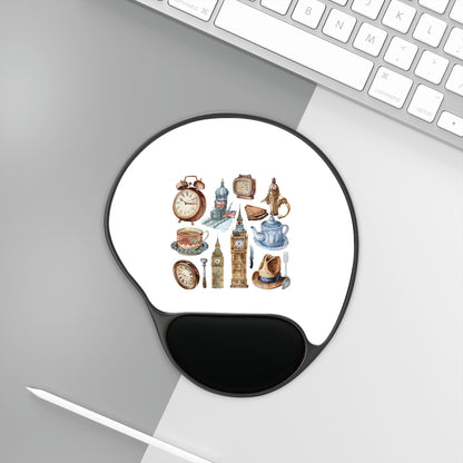 Artistic Mouse Pad With Wrist Rest