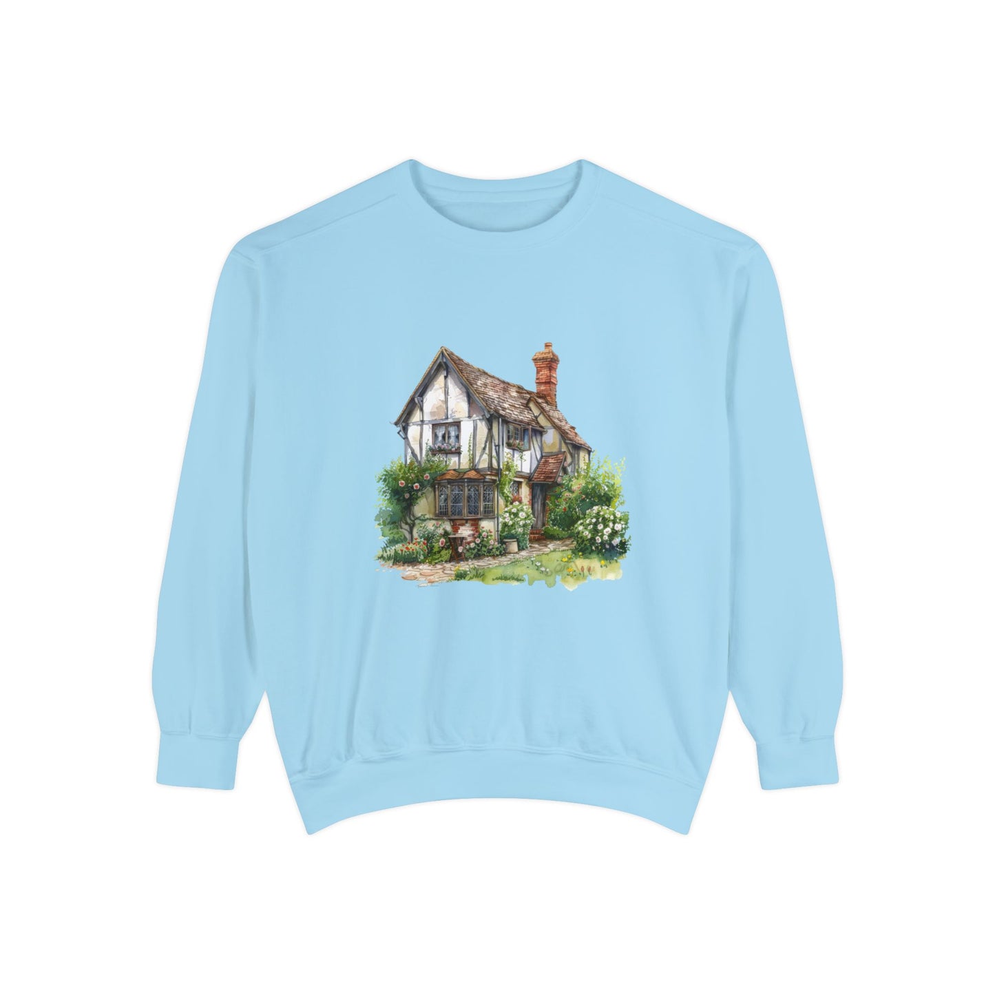 Unisex Garment-Dyed Sweatshirt - British Historic House
