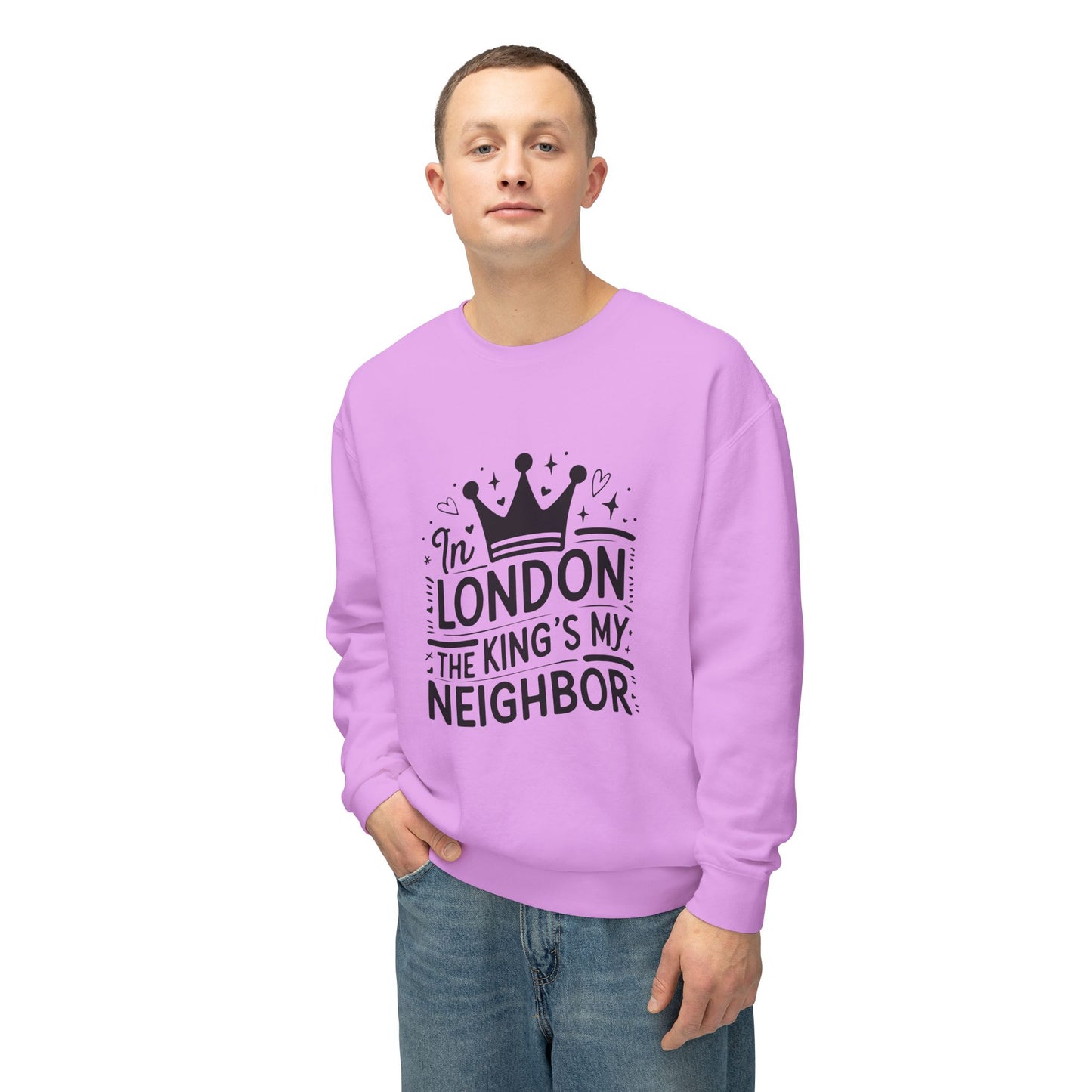 Unisex Lightweight Crewneck Sweatshirt - King's Neighbour in London