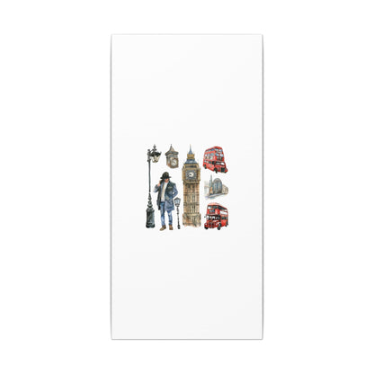 Canvas Art Print, London Skyline, Home Decor, Wall Art, Gift Idea, Travel Memories, Modern Wall Art