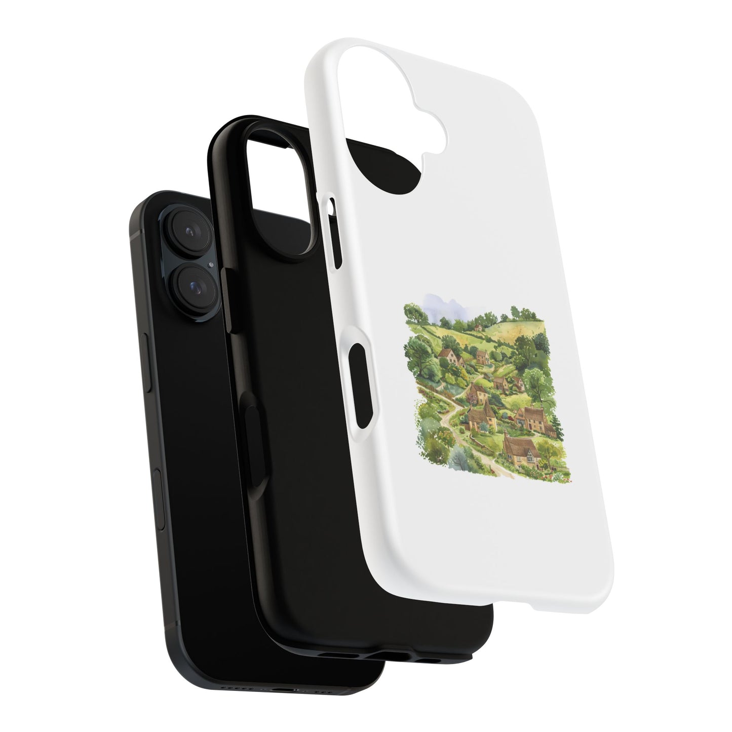 Rustic Village Phone Case - Tough Cases