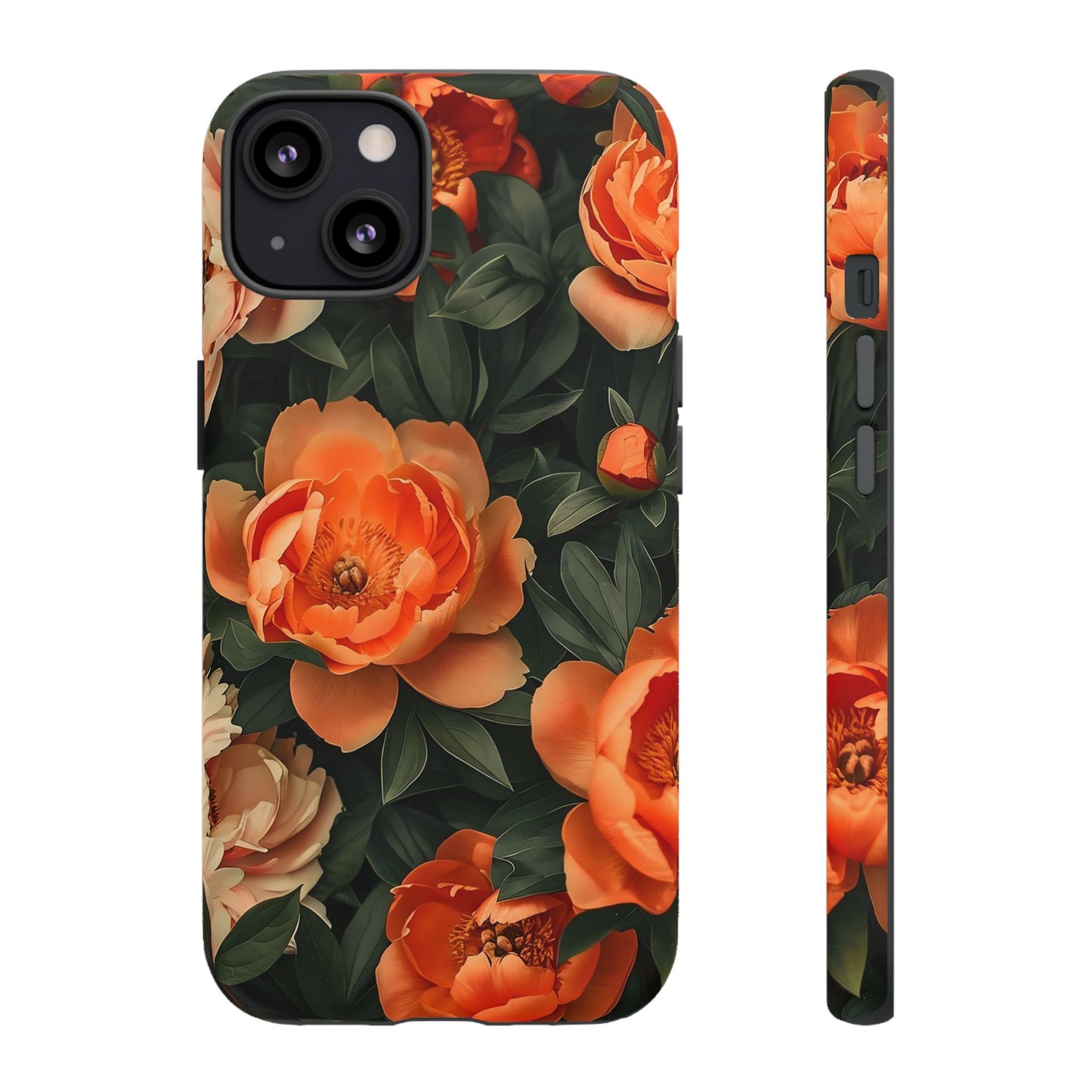 Stylish Floral Phone Case, Tough Cases, Floral Phone Cover, Gift for Her, Spring Accessories, Mother's Day, Phone Protection
