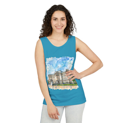 Unisex Garment-Dyed Tank Top - Beautiful and Breath-taking British Nature