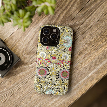 Floral Phone Case - Tough Cases, Floral Design, Stylish, Protective, Unique Gift for Her, Phone Accessories