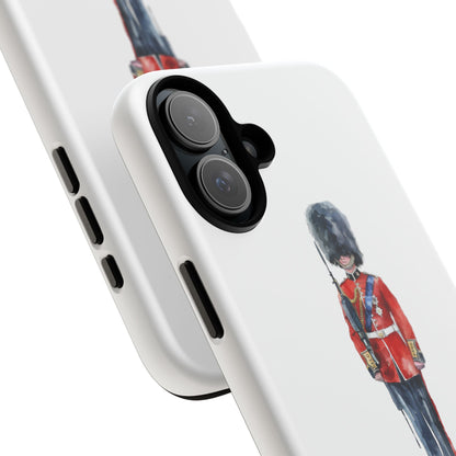 British Royal Guard Phone Case - Tough Cases, Unique Phone Cover, Gift for Her, Cute Accessory, British Soldier Design
