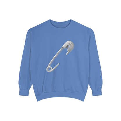 Unisex Garment-Dyed Sweatshirt Trendy - Sfety Pin