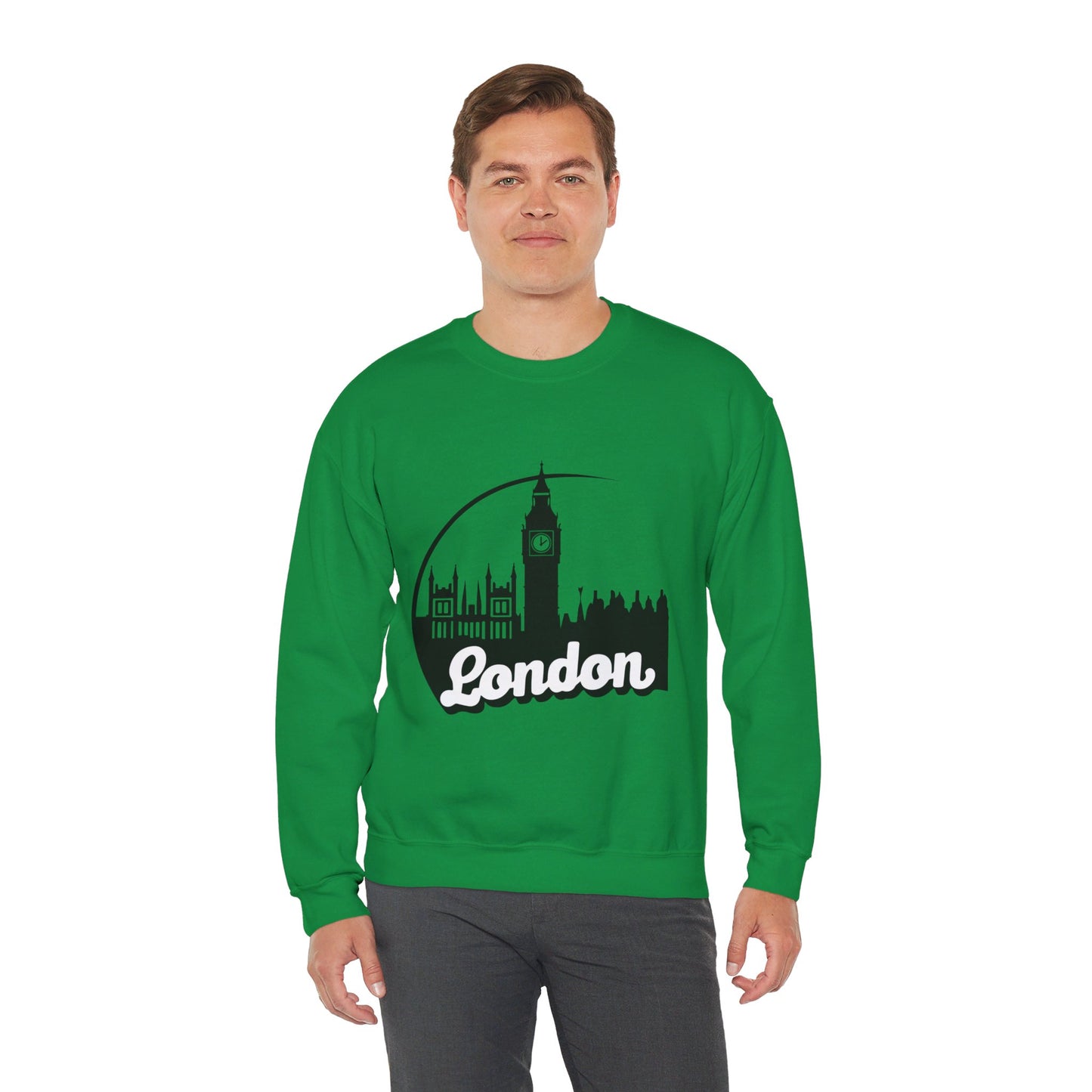 Unisex Heavy Blend™ Crewneck Sweatshirt Fashionable  - London