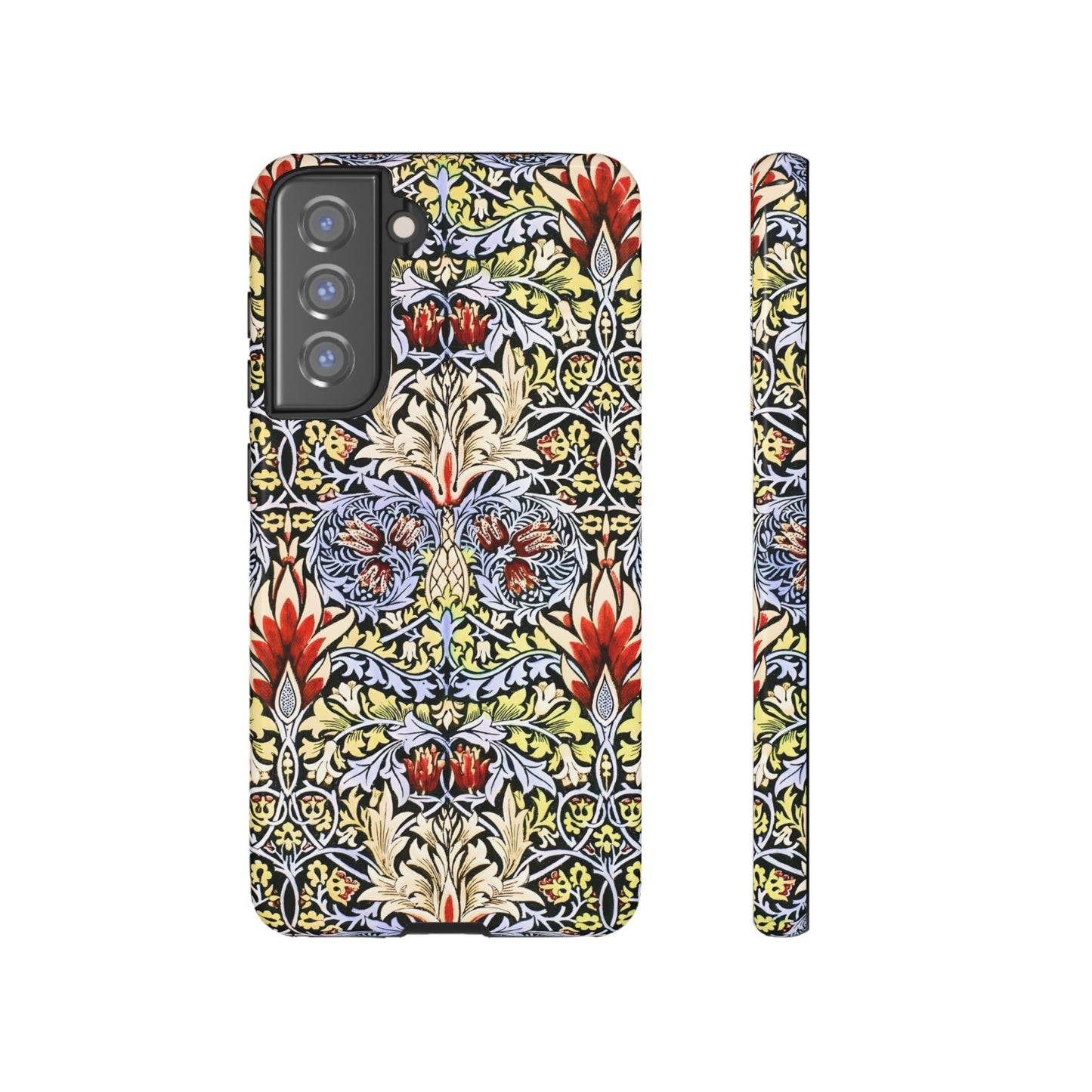 Stylish Phone Case - Floral Design, Tough Cases, Gift for Her, Phone Accessories, Trendy Tech, Unique Cell Phone Cover