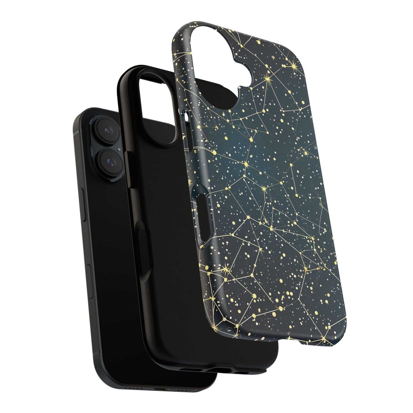 Celestial Phone Case - Starry Night Galaxy Design, Tough Case for Astrology Lovers, Cosmic Gift for Birthdays, Space Themed Accessory