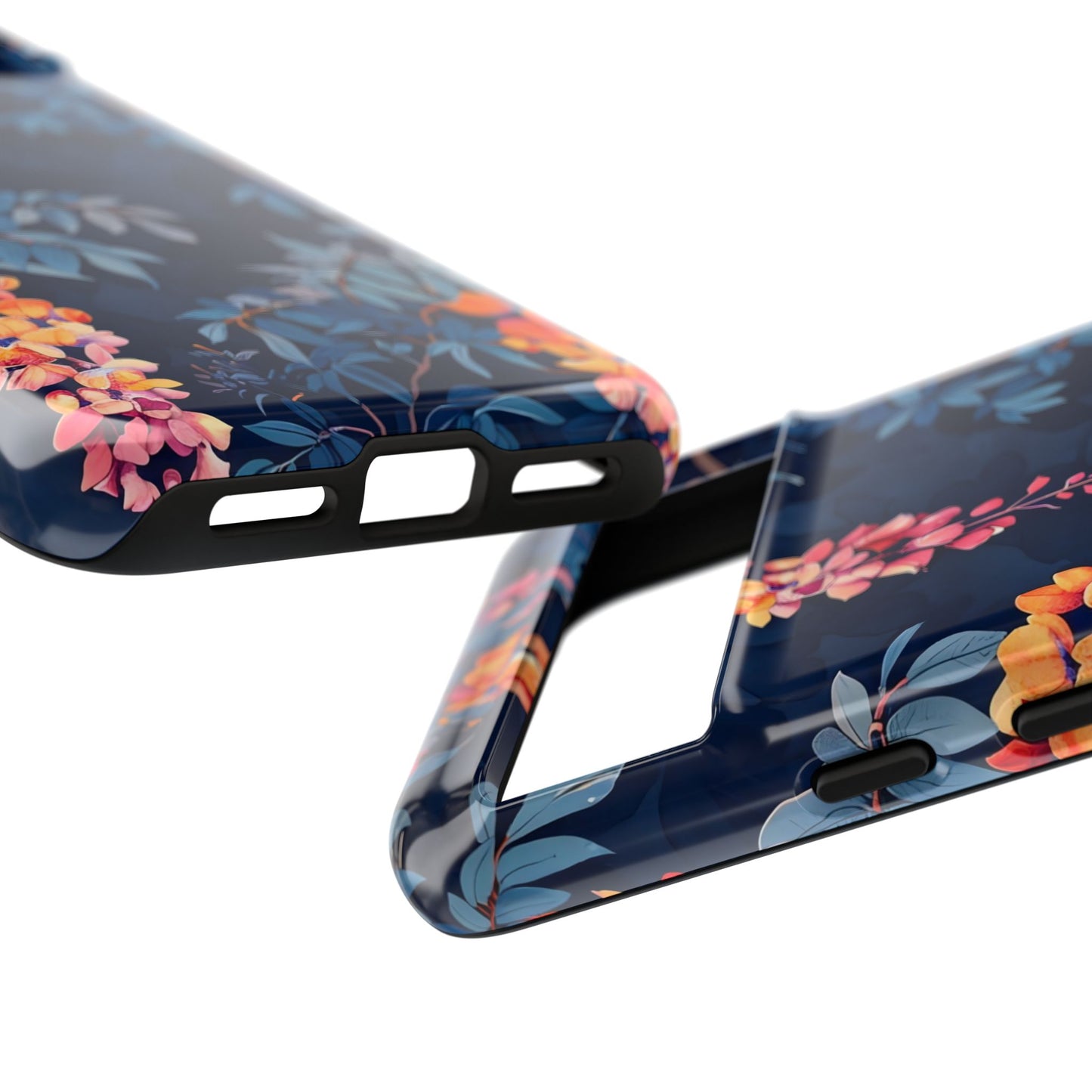Floral iPhone Case, Tough Phone Cover, Gift for Her, Nature Lover Accessory, Spring Decor, Unique Floral Design
