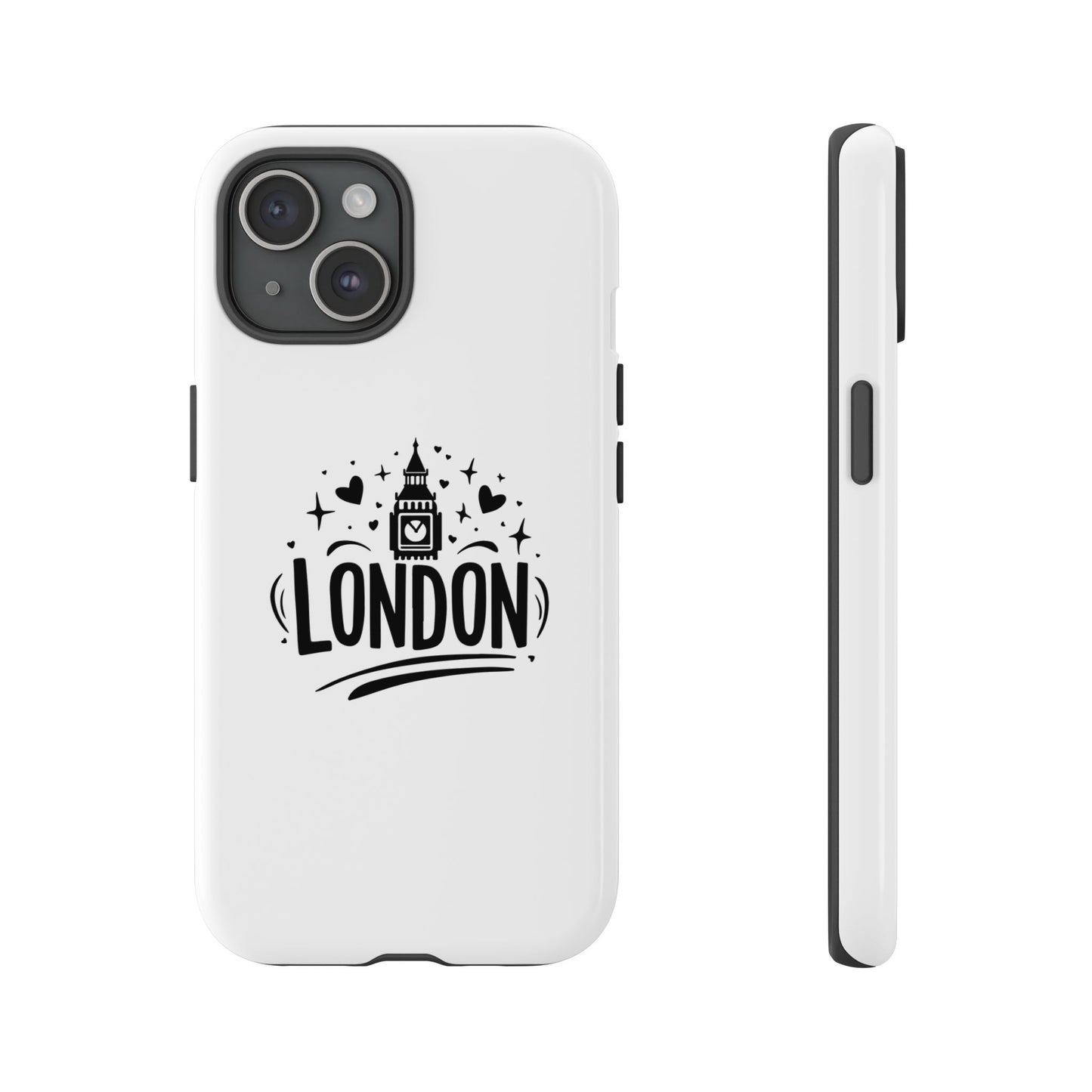 Tough Cases: London Design Phone Case - Stylish Protection for Travelers