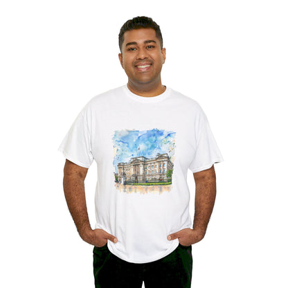 The Heart of British Culture and Iconic Landmarks Classy Unisex Heavy Cotton T-Shirt
