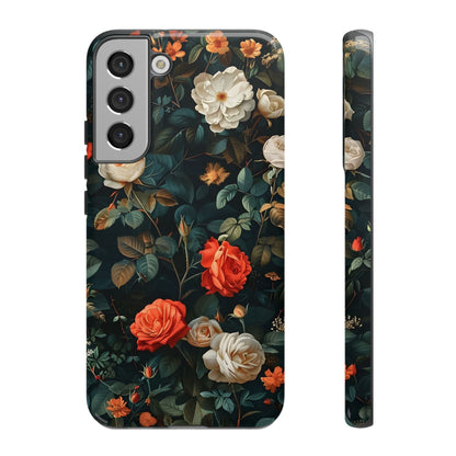 Floral Phone Case | Tough Cases with Elegant Design | Gift for Her, Mother's Day, Birthdays, Personalized, Trendy Tech Accessories
