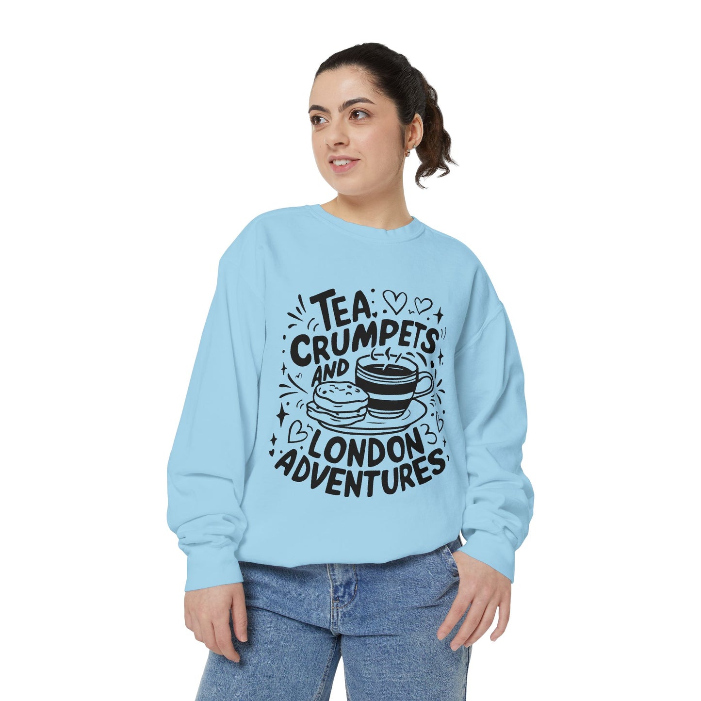 Unisex Garment-Dyed Sweatshirt - London's Chilling Adventures