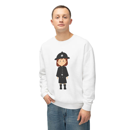 Unisex Lightweight Crewneck Sweatshirt - British Soldier Military Elegance and Honorable