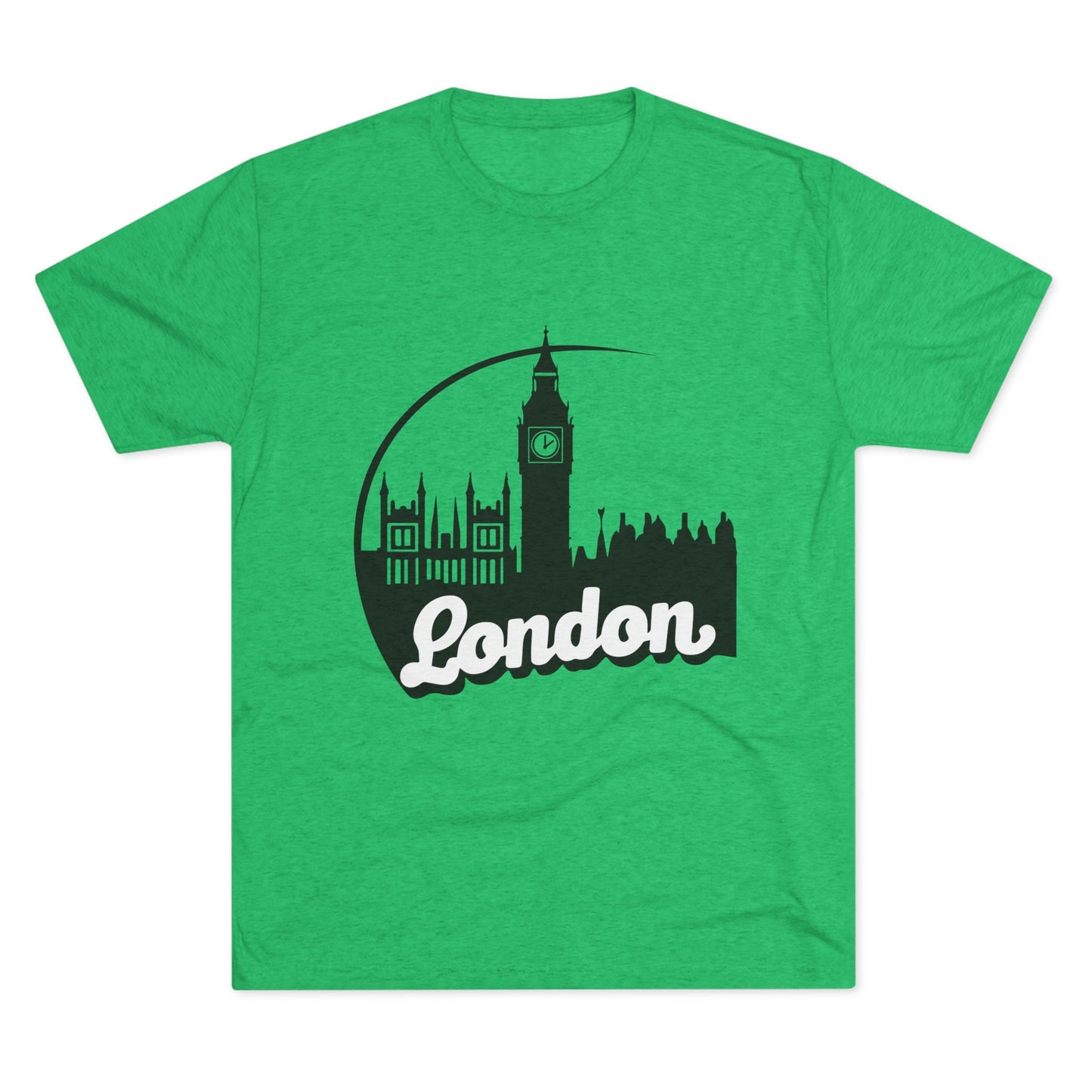 London High-Grade Unisex Tri-Blend Crew Tee