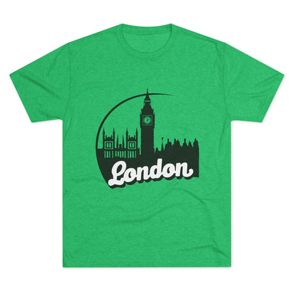 London High-Grade Unisex Tri-Blend Crew Tee