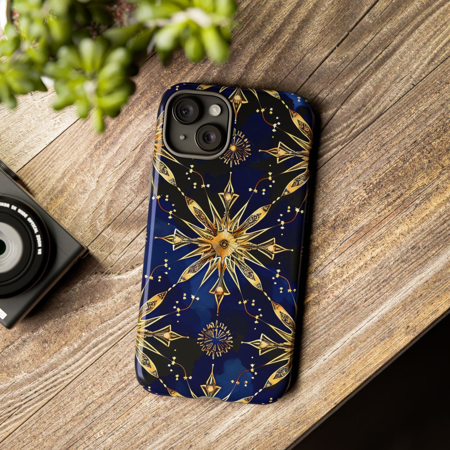 Tough Cases Phone Case with Celestial Design, Stylish Phone Cover, Unique Gift for Space Lovers, Durable Protection, Cosmic Art
