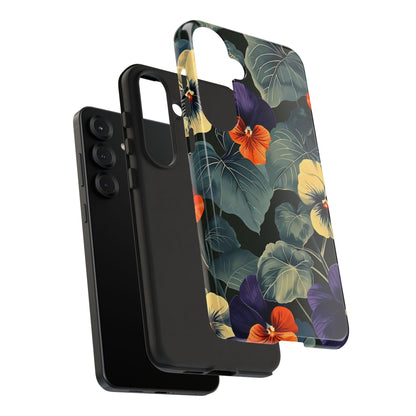 Tough Cases Floral iPhone Case, Tough Phone Cover, Stylish Floral Design, Gift for Her, Summer Vibe, Durable Protective Case