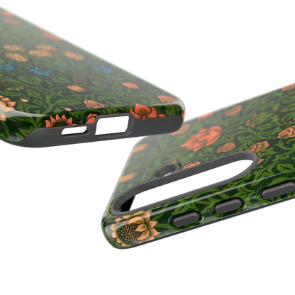 Crimson Leaf Whirl – Phone Case - Tough Cases