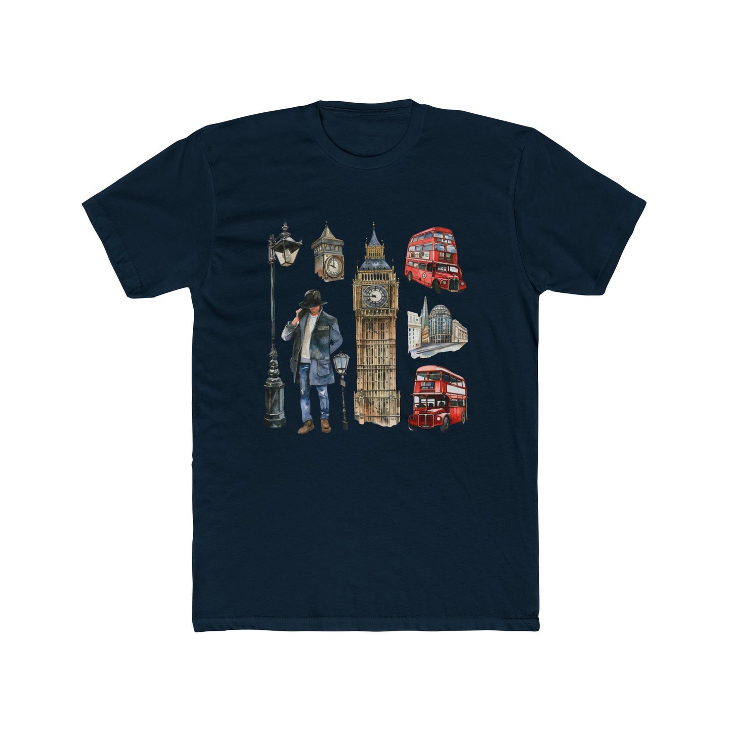 Vintage England Iconic Unisex Cotton Crew Tee