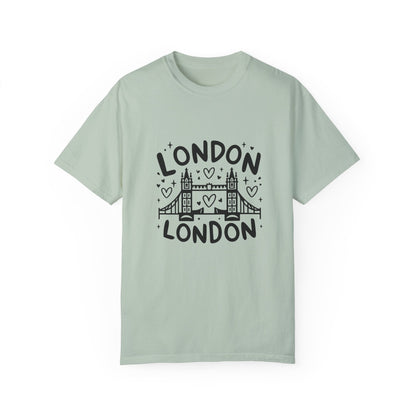 London Vibes Unisex Garment-Dyed T-shirt