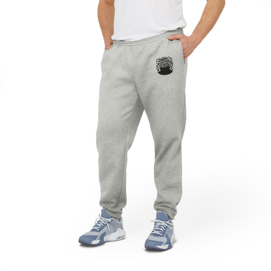adidas Unisex Fleece Joggers - London so posh my tea has an accent - Casual Comfort for Active Lifestyles