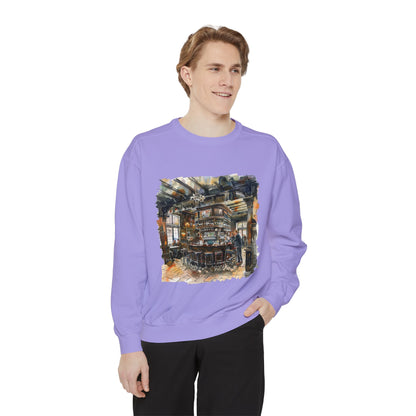 Unisex Garment-Dyed Sweatshirt Classy - London's Pub