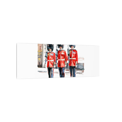 Royal Guards Canvas Print, British Wall Art, Home Decor, Unique Gift, London Culture