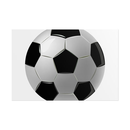 Soccer-Themed Rolled Posters | Perfect for Sports Decor, Game Room, Youth Birthdays, Gifts for Soccer Fans, Wall Art