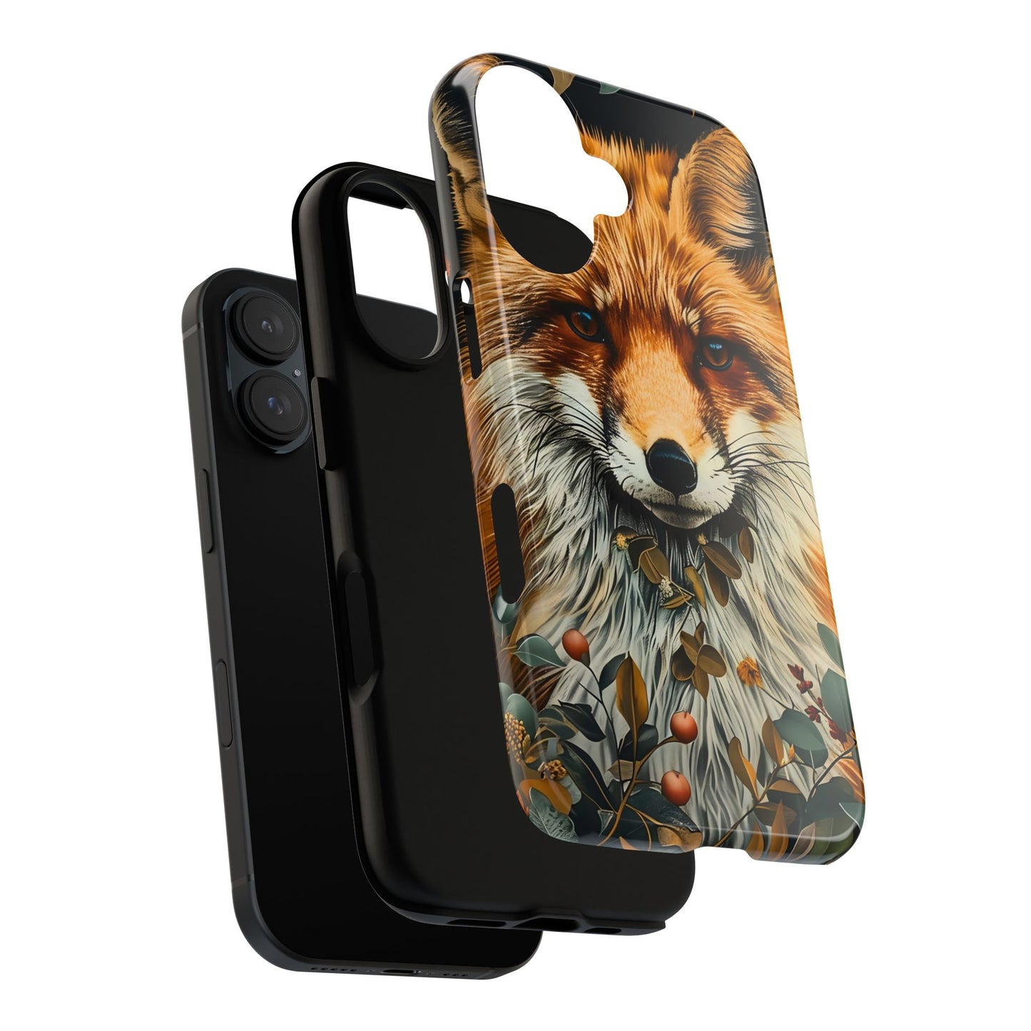 Fox Design Tough Phone Case - Nature Lover's Gift, Wildlife Accessory, Stylish Protection, Eco-Friendly Mobile Cover