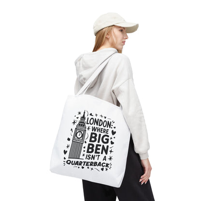 London-Themed Tote Bag, Perfect for Travelers, Gifts for Friends, Everyday Use, London Souvenir, Unique Tote Bag