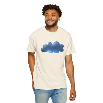 Serene Cloudscape - Dreamy Cloud All-day wear Unisex Garment-Dyed T-shirt