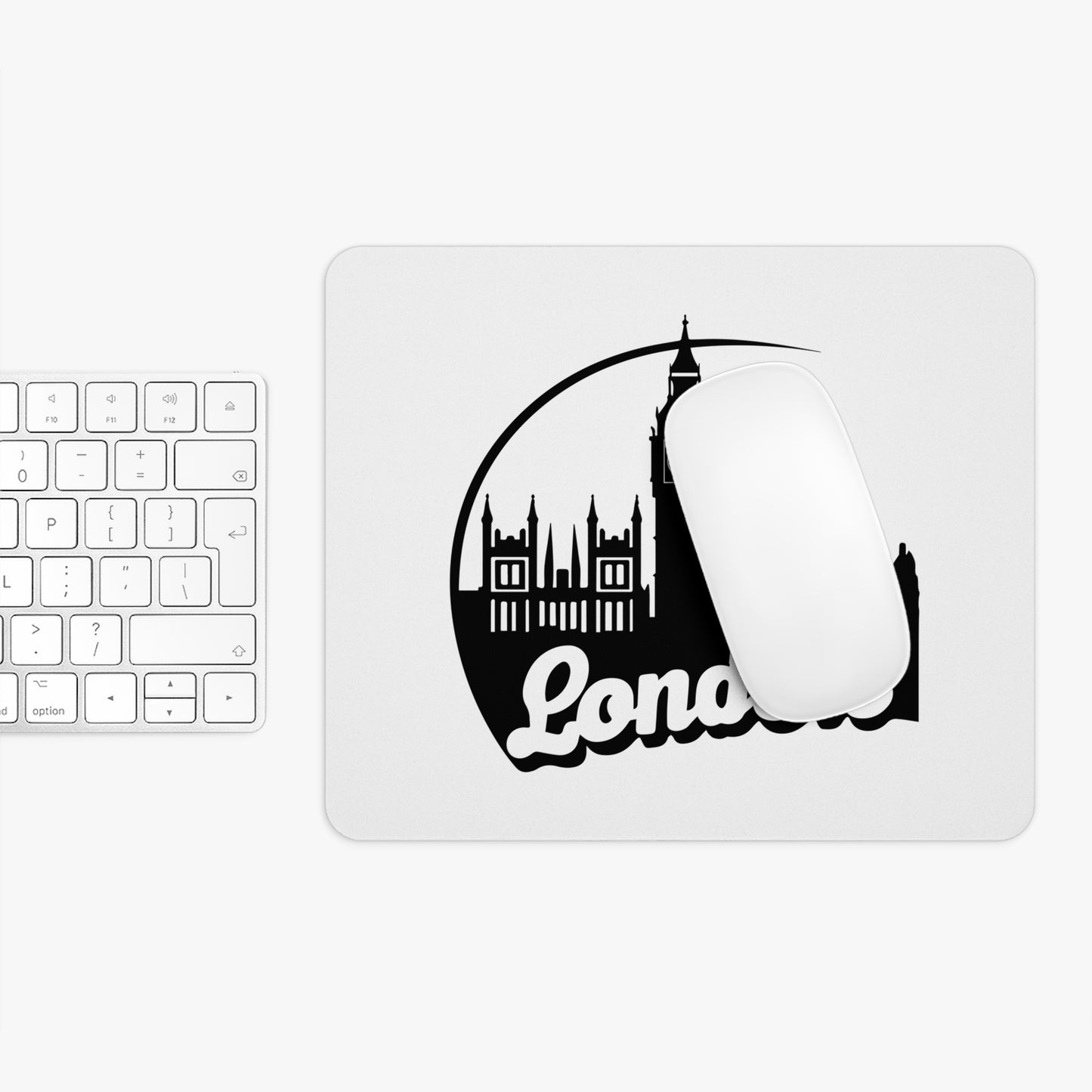 London Skyline Mouse Pad, Perfect Gift for Travelers, Office Decor, Desk Accessory, Home Office Essentials, Geometric Design