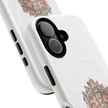 Elegant Tough Magnetic Case with Urban Design, Phone Case, Smartphone Protector, Gift for Her, Unique Tech Accessories