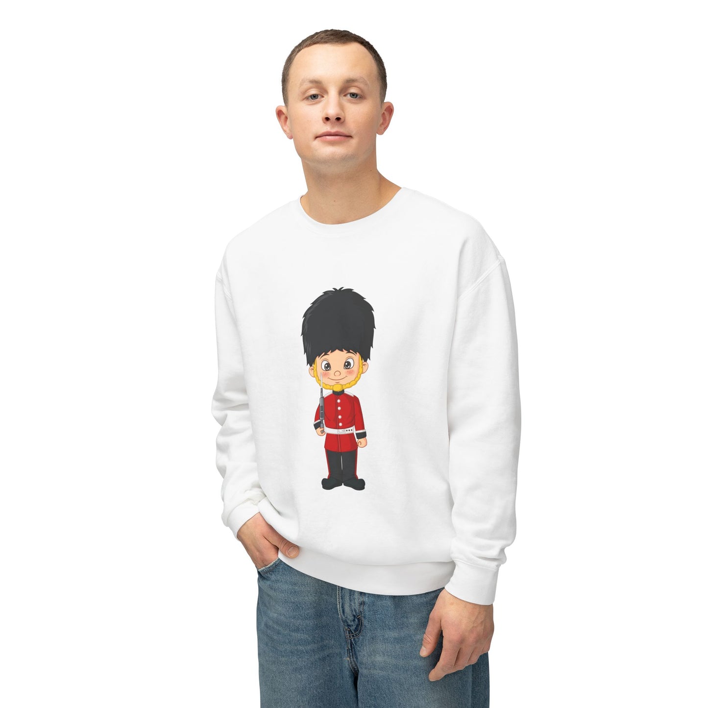 Unisex Lightweight Crewneck Sweatshirt - British Soldier