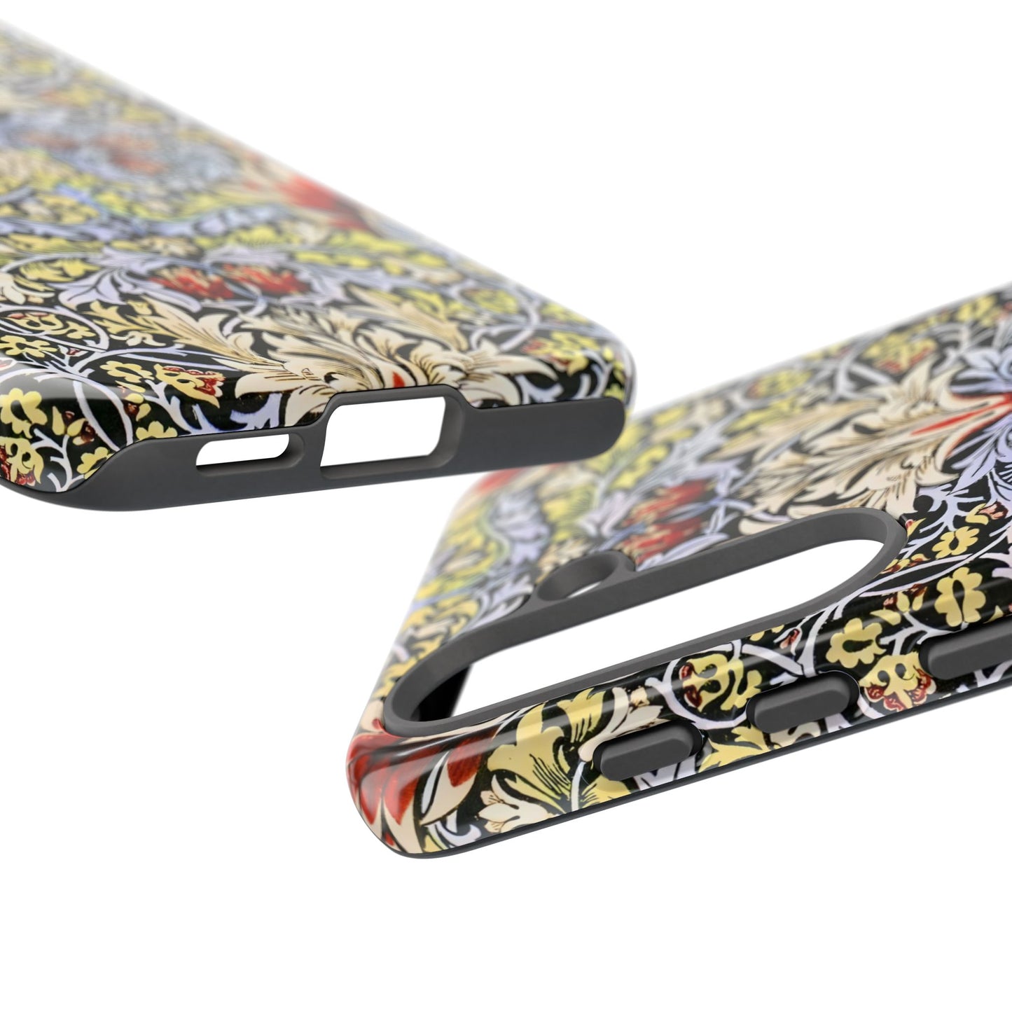 Stylish Phone Case - Floral Design, Tough Cases, Gift for Her, Phone Accessories, Trendy Tech, Unique Cell Phone Cover