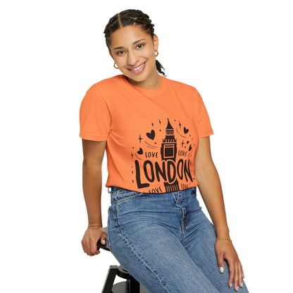 Unisex Garment-Dyed T-shirt - Adorable London