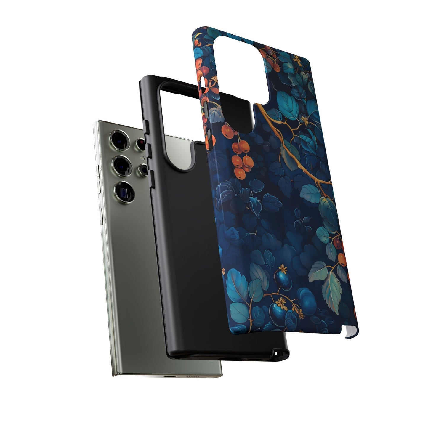 Artistic Phone Case with Floral Design, Tough Cases for iPhone, Nature-Inspired Accessory, Unique Gift for Her, Protective Cover