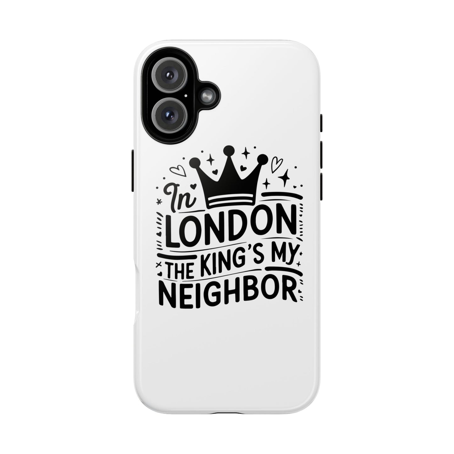 London's Neighbour Phone Case | Royalty Design for Travelers, Gifts for Friends, British Souvenir, Phone Accessory, Stylish Protection