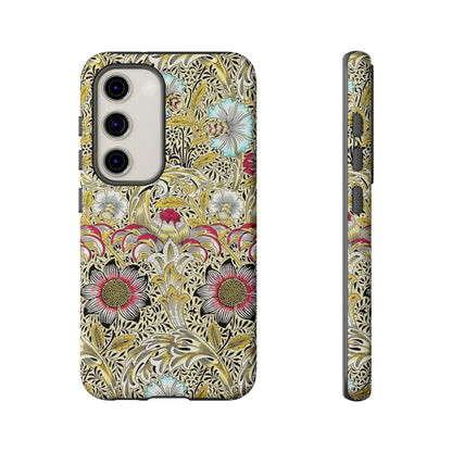Floral Phone Case - Tough Cases, Floral Design, Stylish, Protective, Unique Gift for Her, Phone Accessories