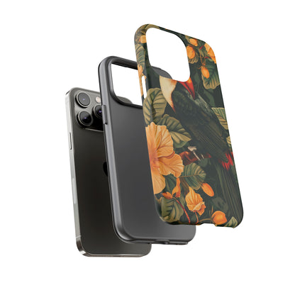 Tropical Toucan Phone Case, Exotic Bird Cover, Nature Lover Gift, Eco-Friendly Design, Customizable Tech Accessory