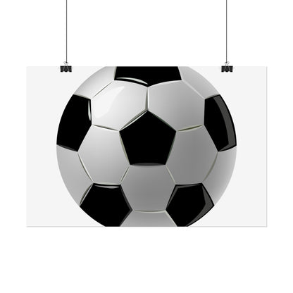 Soccer-Themed Rolled Posters | Perfect for Sports Decor, Game Room, Youth Birthdays, Gifts for Soccer Fans, Wall Art