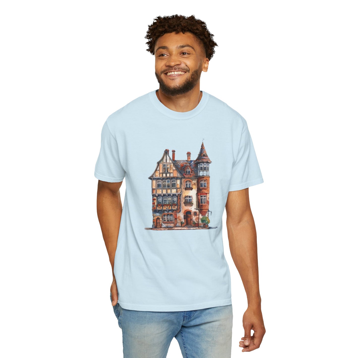 Unisex Garment-Dyed T-shirt - British Historic House